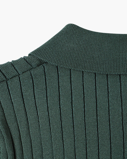 GIMCHEON Knitted Polo Shirt